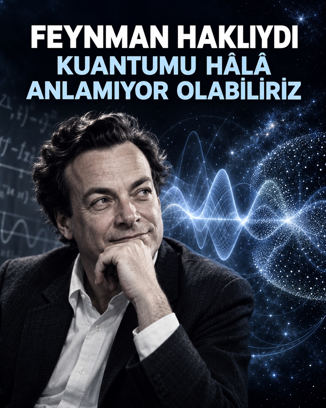 Feynman’ın Sorusu: Kuantumu Kullanıyoruz, Peki Nasıl Yorumluyoruz? — temsili başlık görseli