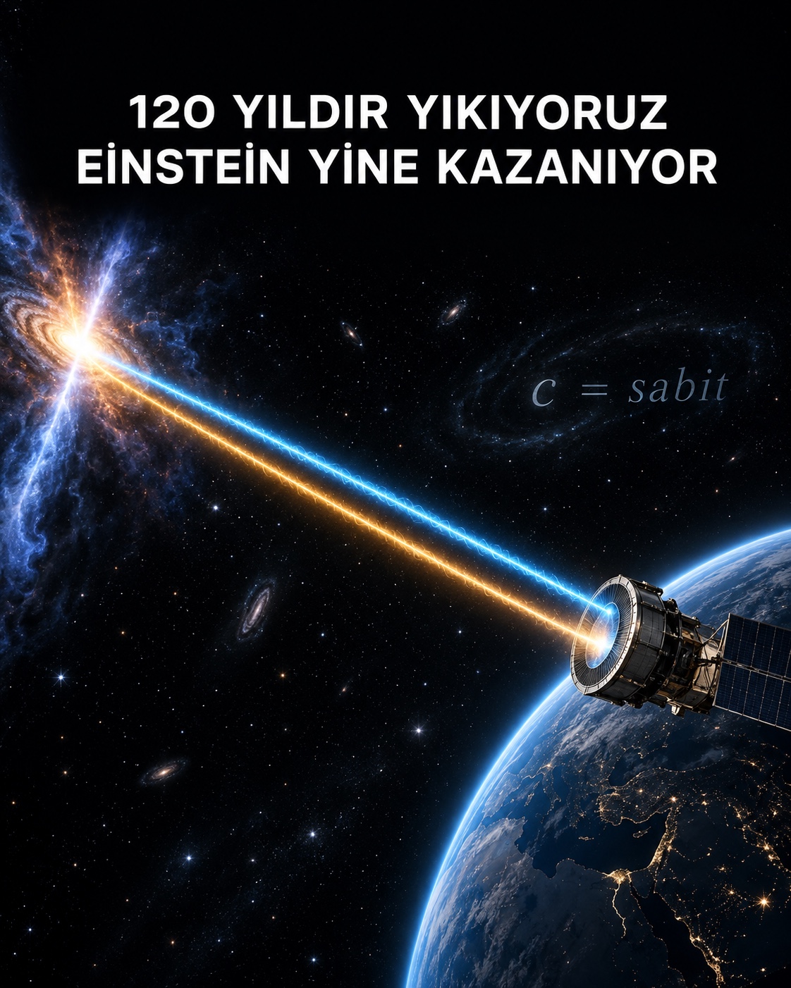 120 Yılı Aşkın Süredir Sınıyoruz: Işık Hızı Testleri Sürüyor — temsili başlık görseli