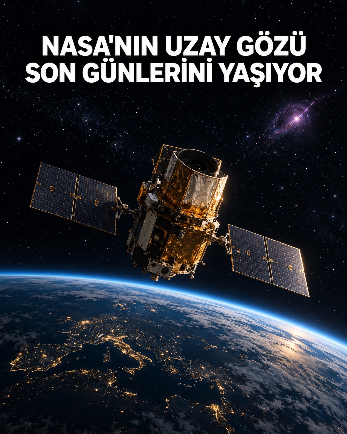 Neil Gehrels Swift Gözlemevi Dünya yörüngesinde